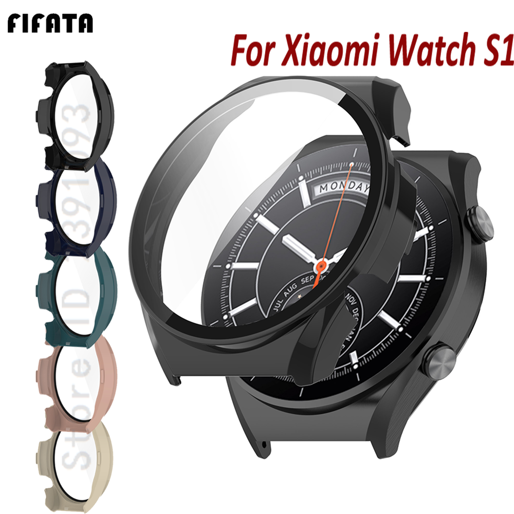Silicone Watch Band 22Mm - Displayschutzfolie für Xiaomi Watch S1, Smartwatch-PC-Schutzhülle