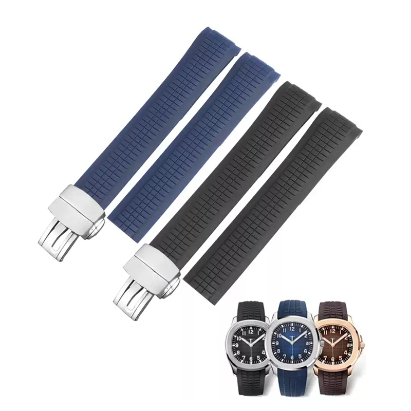 Patek Philippe Watch Aquanaut - Weiches und elastisches Silikonkautschuk-Uhrenarmband für Patek