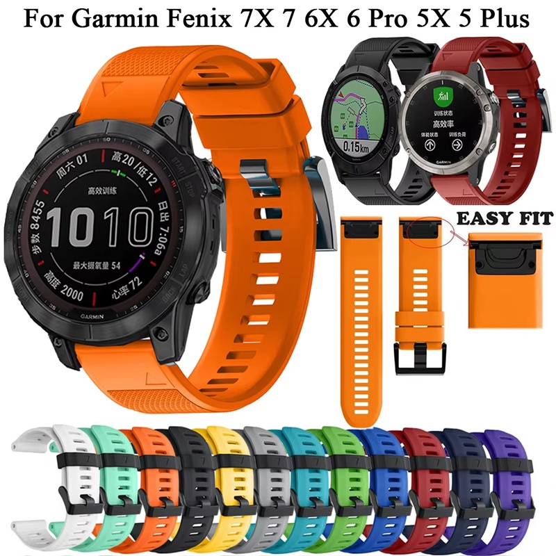 Silicone Watch Band 22Mm - 20mm 22mm 26mm Silikon-Uhrenarmbänder für Garmin