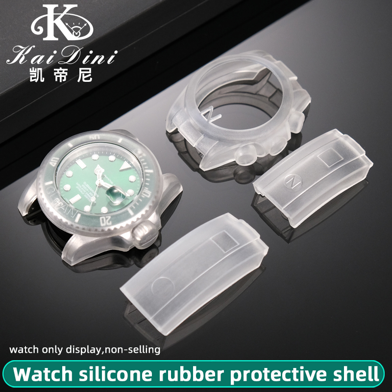 Rolex Watch Submariner - Uhrenschutzhülle, transparent, kratzfest, wasserdicht, Silikon, Schutzfolie