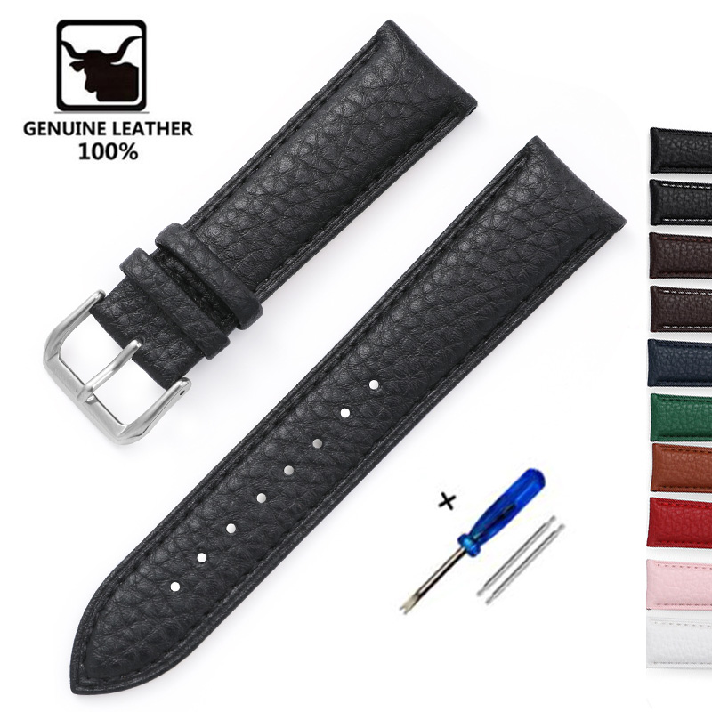 Suede Strap Watch - Armband aus weichem Leder mit Litschi