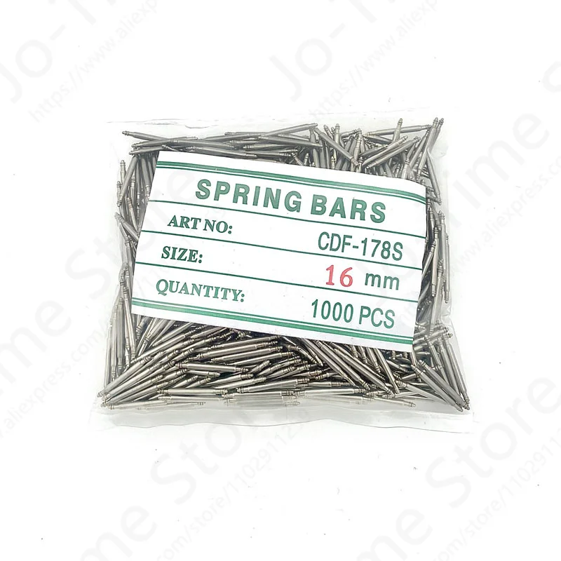 Spring Bar Tool Set - 1000-teiliges Uhrenfedersteg-Werkzeugset, 1,8 mm dick, Verbindungsschlüssel