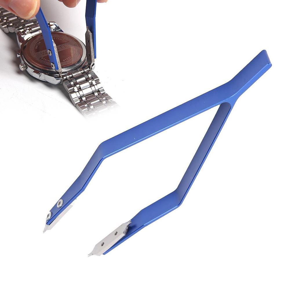 Spring Bar Tool Set - Professionelle V-förmige Federstegzange für Uhren, Metall-Uhrenreparaturwerkzeug,