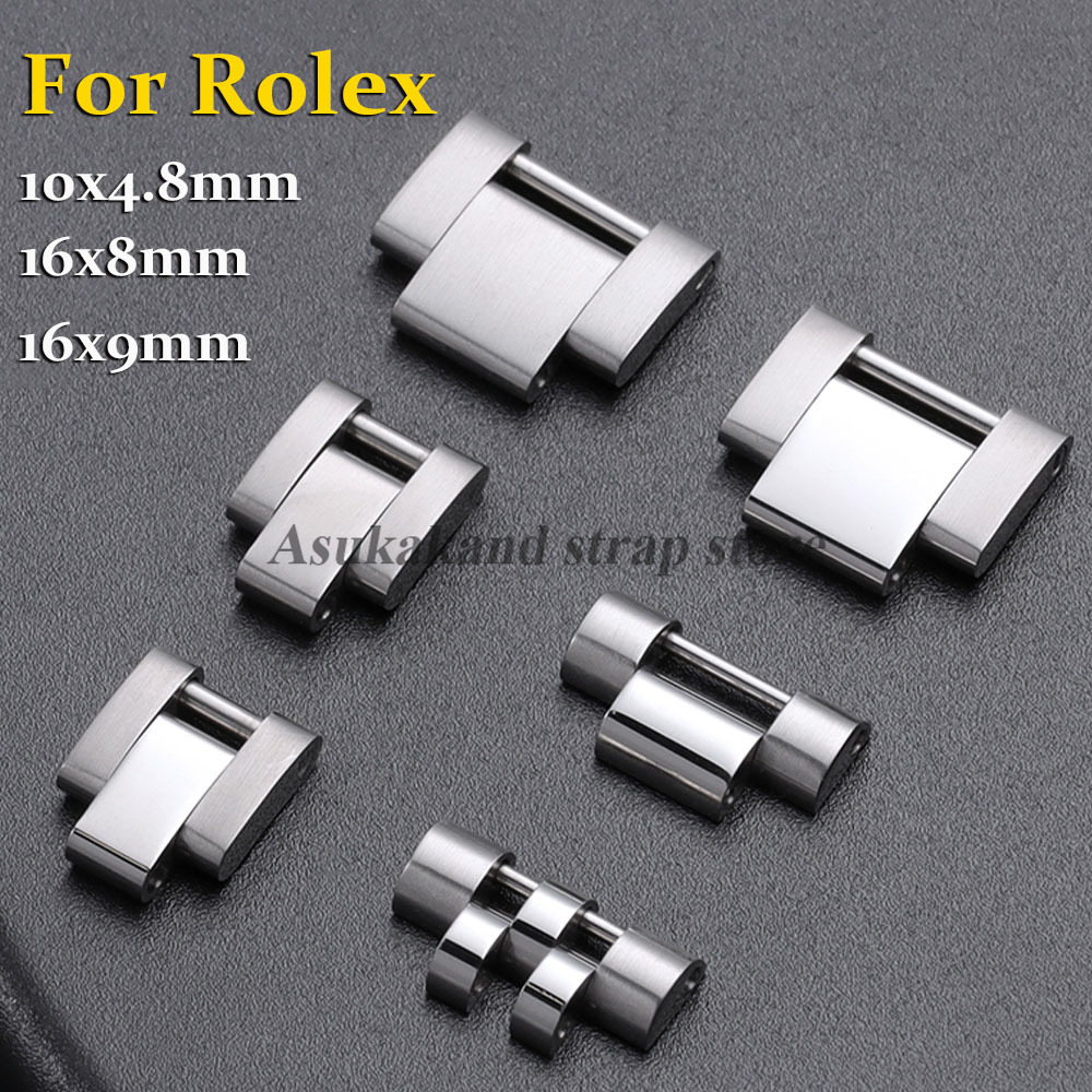Rolex Watch Submariner - 16x8mm/16x9mm/10x4.8mm Metall-Verlängerungsstück für Rolex President Oyster