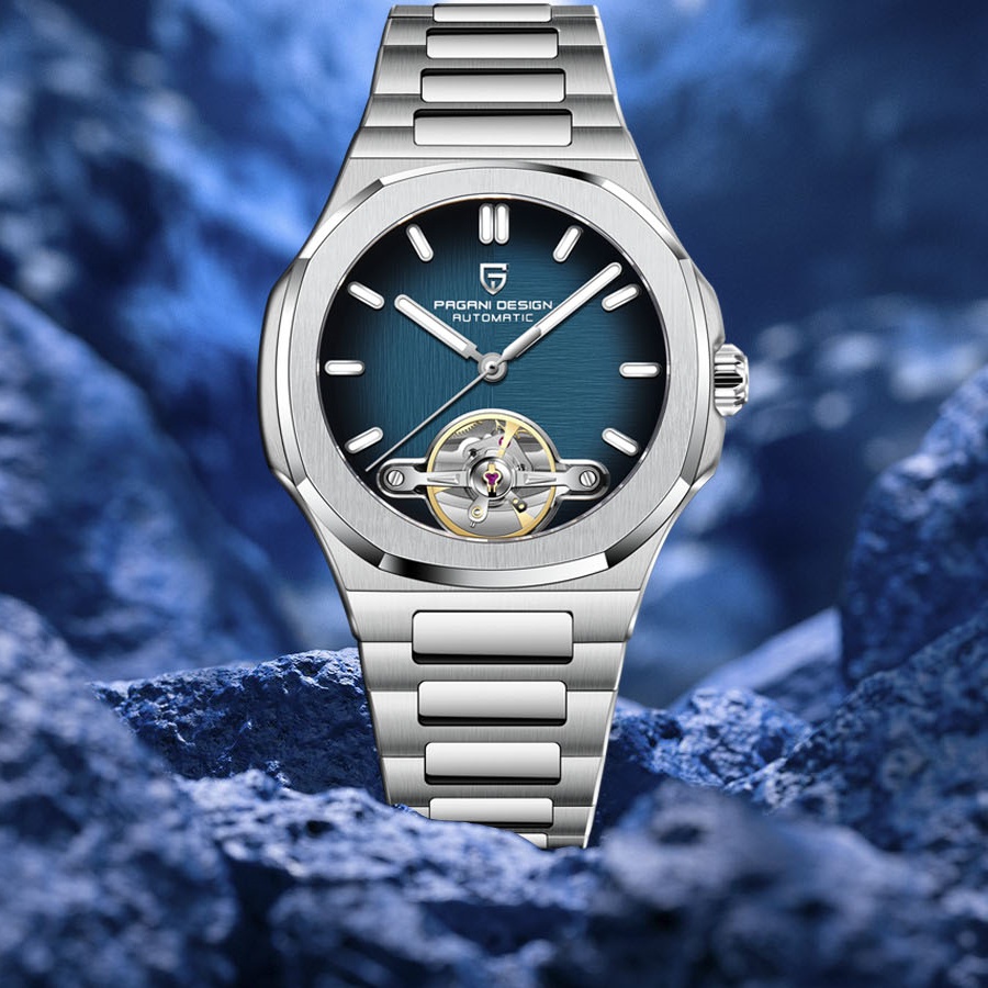 Seiko Watch Presage - PAGANI DESIGN Neue Mechanische Hohl-Out Tourbillon