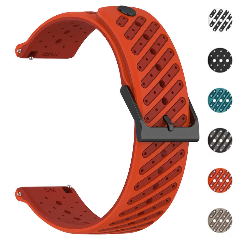 Silicone Watch Band 22Mm - Silikon-Sportarmband für Suunto RACE 2 S/Run/Ocean/Vertical