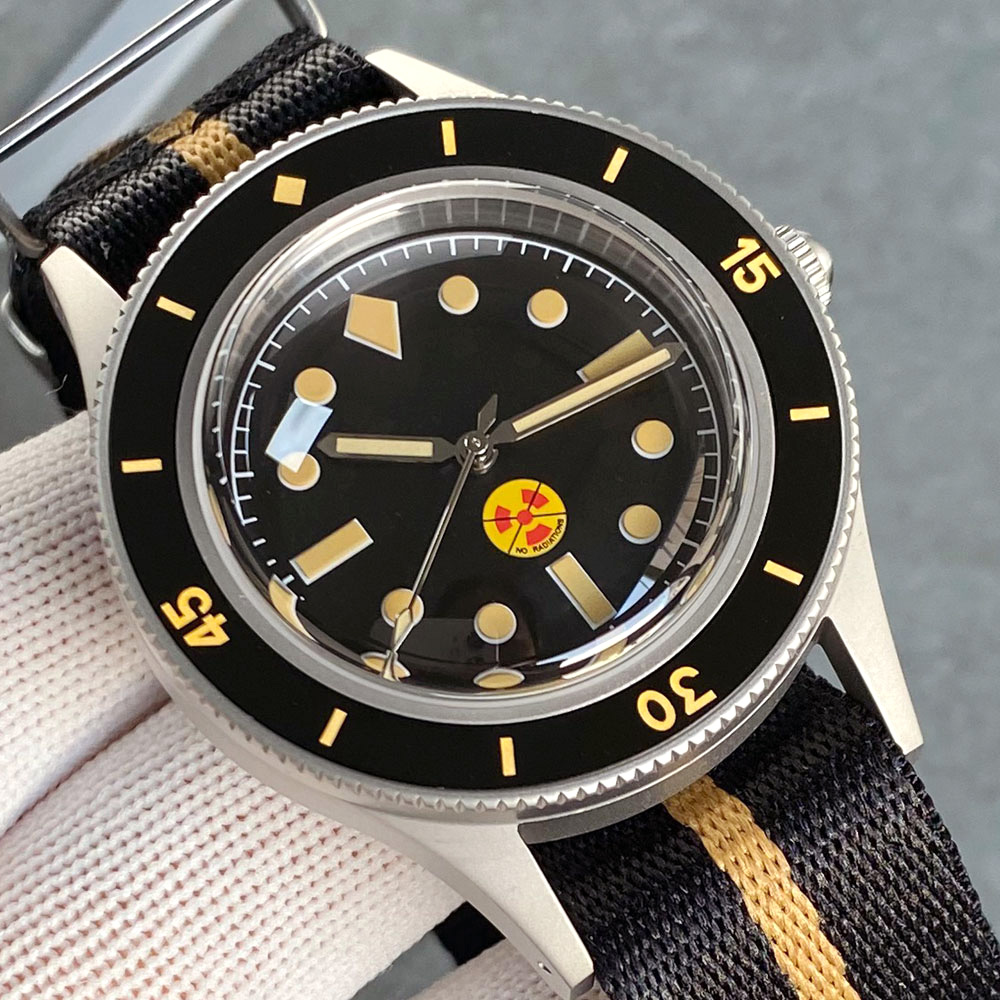 Seiko Watch Presage - Tandorio 50-Fathoms Japan NH35 Taucheruhr mit