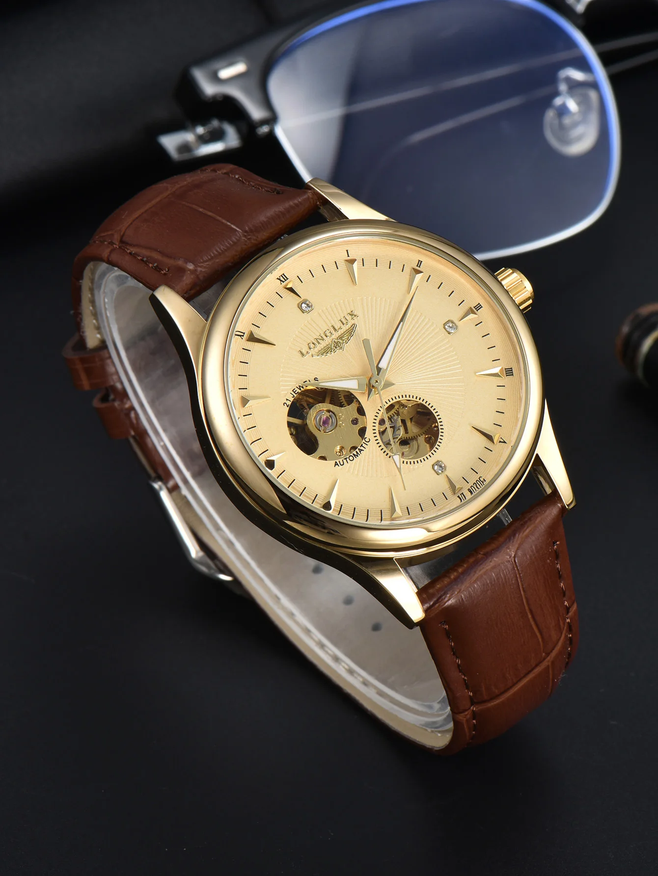 Seiko Watch Presage - LONGLUX Automatikuhr Eleganter Stil Großhandel Mechanische