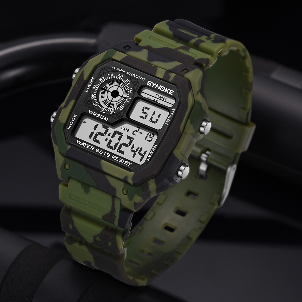 Synoke Outdoor Militär Digital – Canvas Strap Watch Bewertung und Preis