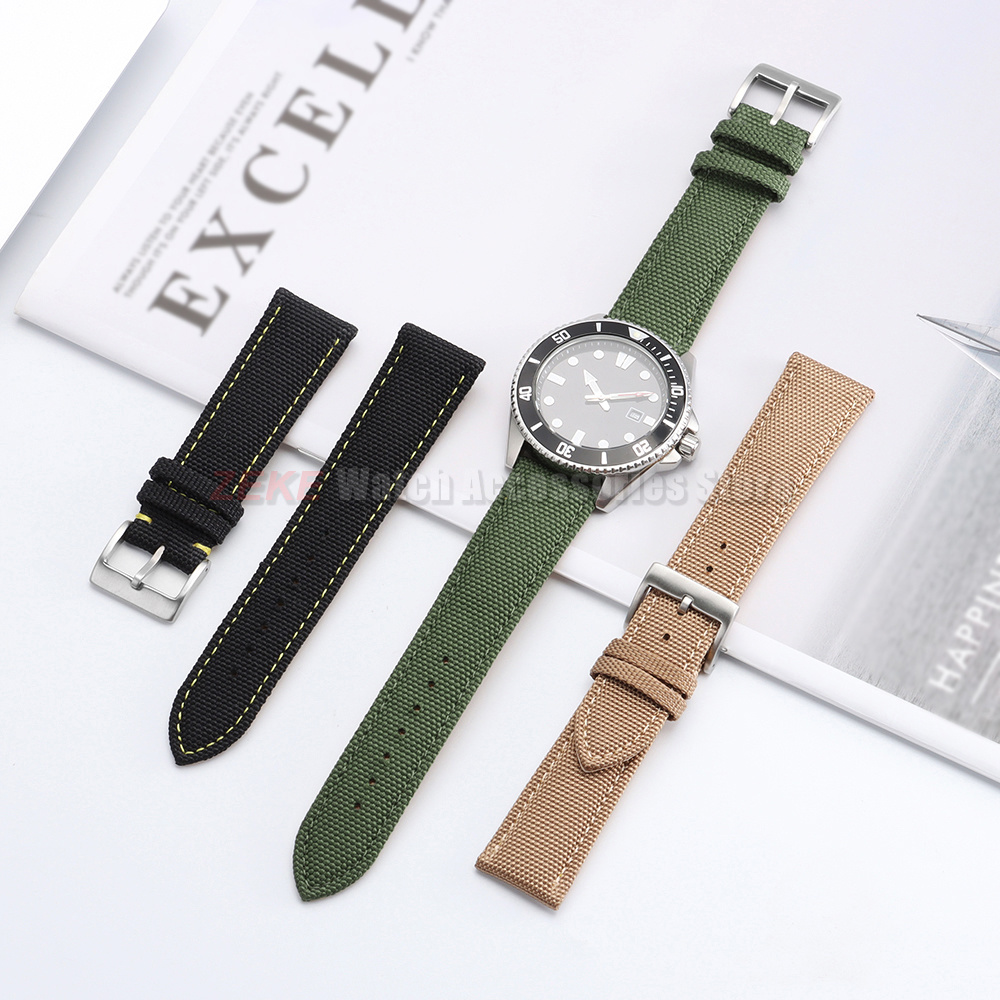 Wasserdichtes Segeltuch-Uhrena – Leather Strap Quick Release Bewertung und Preis