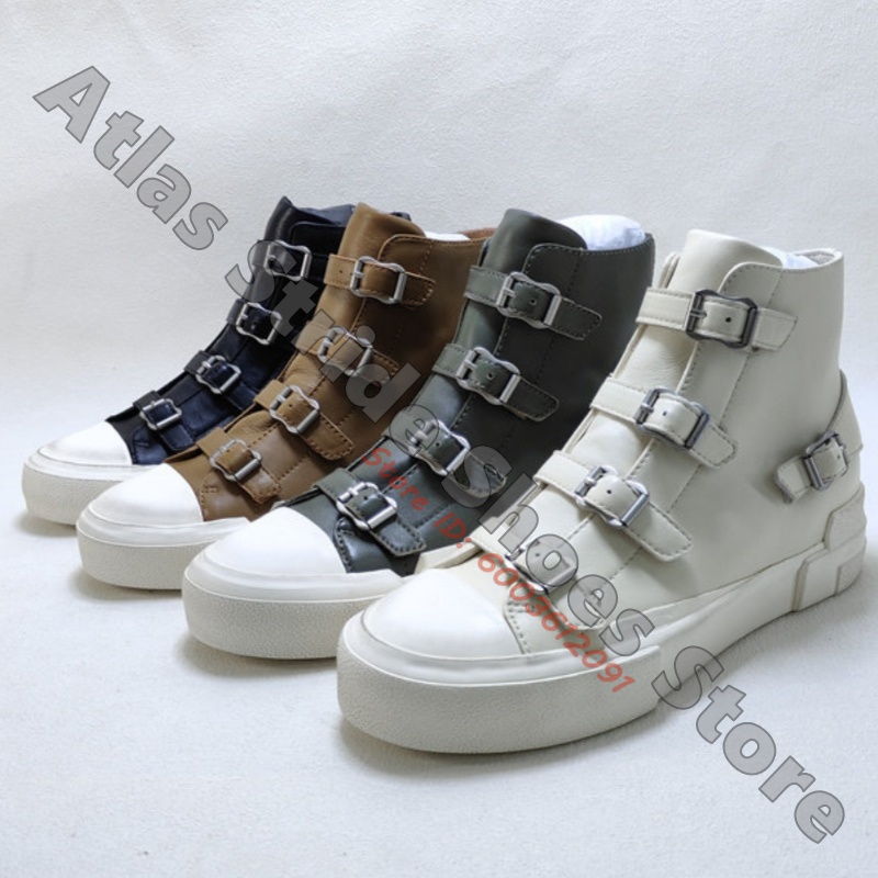 Kontrast-High-Top-Sneaker mit  – Mesh Strap Metal Bewertung und Preis