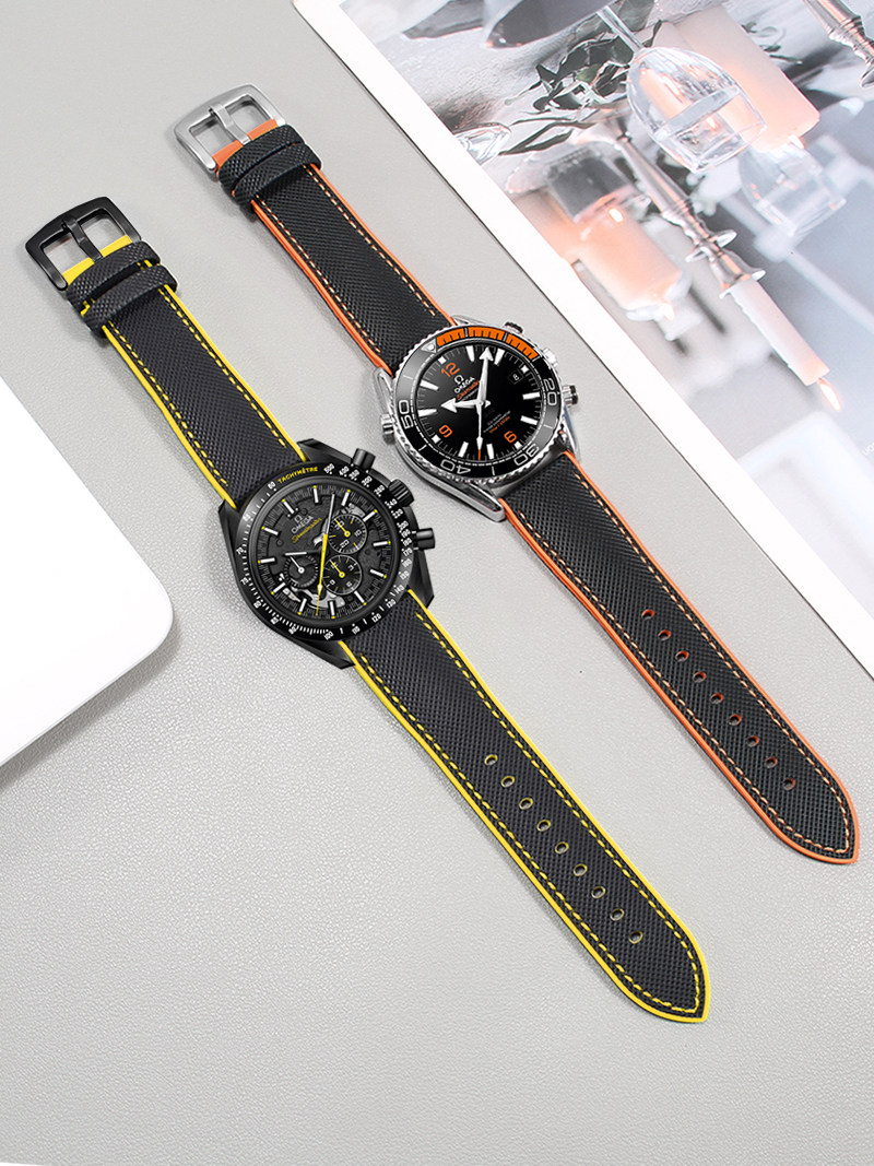 Strukturiertes Nylon-Uhrenarmb – Omega Watch Speedmaster Bewertung und Preis