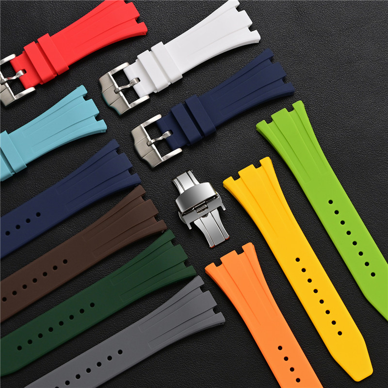 Gummi-Silikonarmband 26 mm für – Audemars Piguet Watch Royal Oak Bewertung und Preis