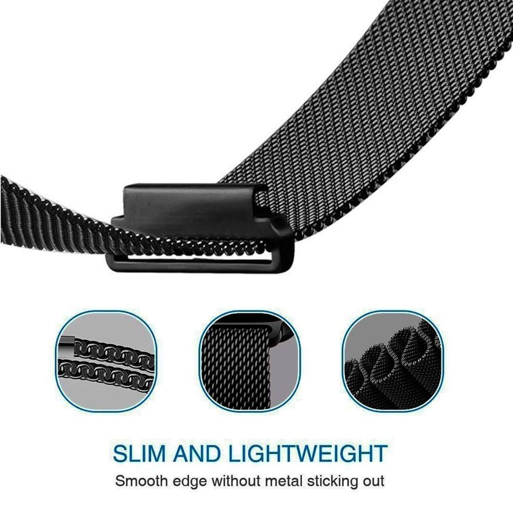 20mm 22mm Milanaise-Armband fü – Milanese Loop Magnetic Bewertung und Preis