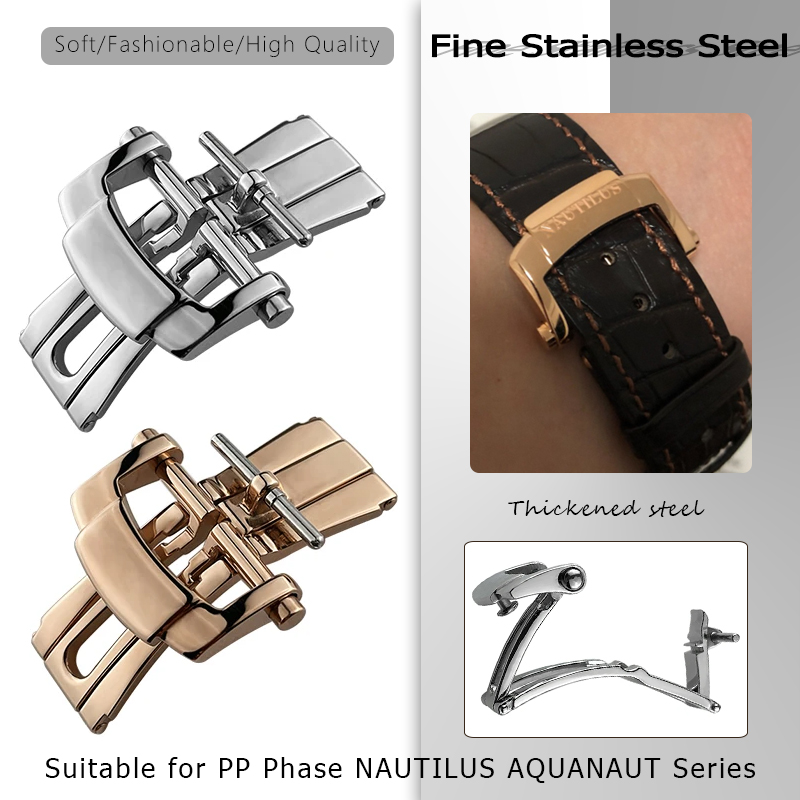 18 mm Faltschließe für PP Pate – Patek Philippe Watch Aquanaut Bewertung und Preis