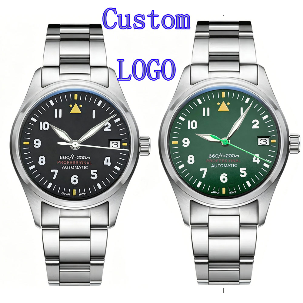 Benutzerdefiniertes LOGO 36mm  – Stainless Bracelet Diver Bewertung und Preis