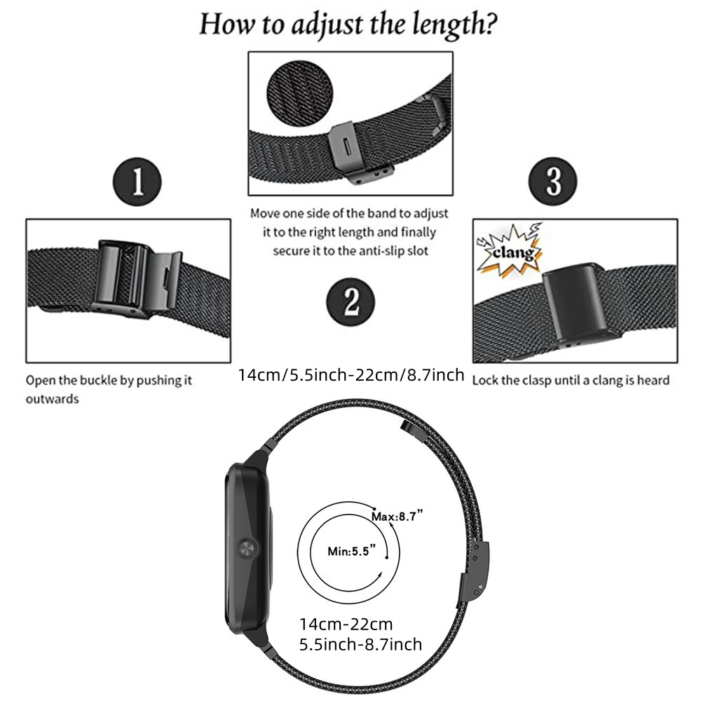 Metallbänder für CMF Watch Pro – Mesh Strap Metal Bewertung und Preis