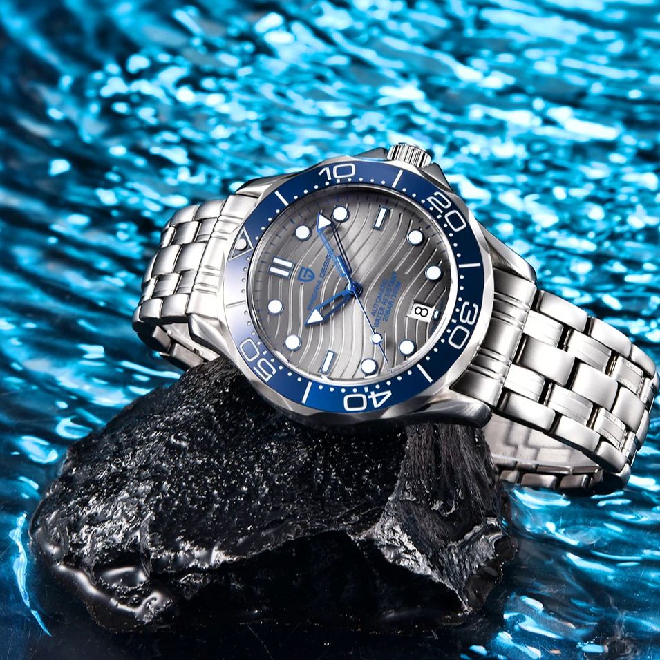 2025 neue PAGANI DESIGN PD 168 – Omega Watch Seamaster Bewertung und Preis