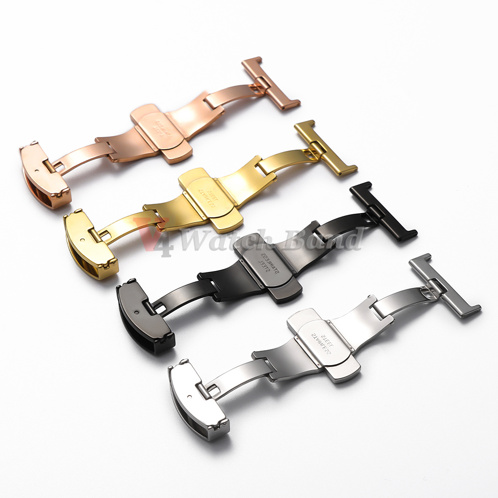 Edelstahl-Faltschließe für Uhr – Butterfly Clasp Deployant Bewertung und Preis