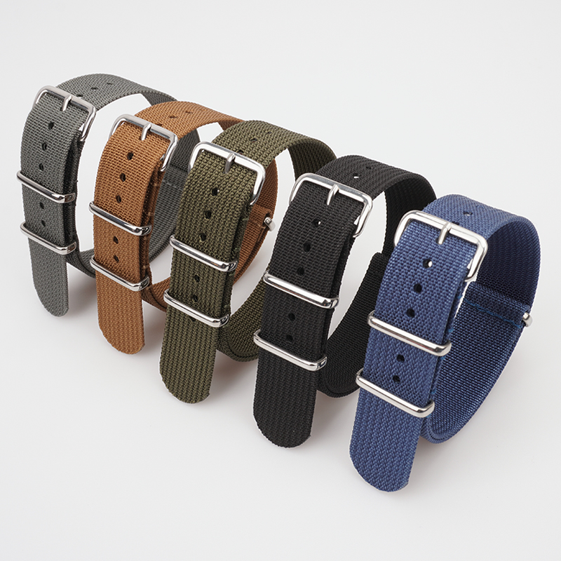 Geripptes Nylonarmband für Sei – Nato Strap Nylon Bewertung und Preis