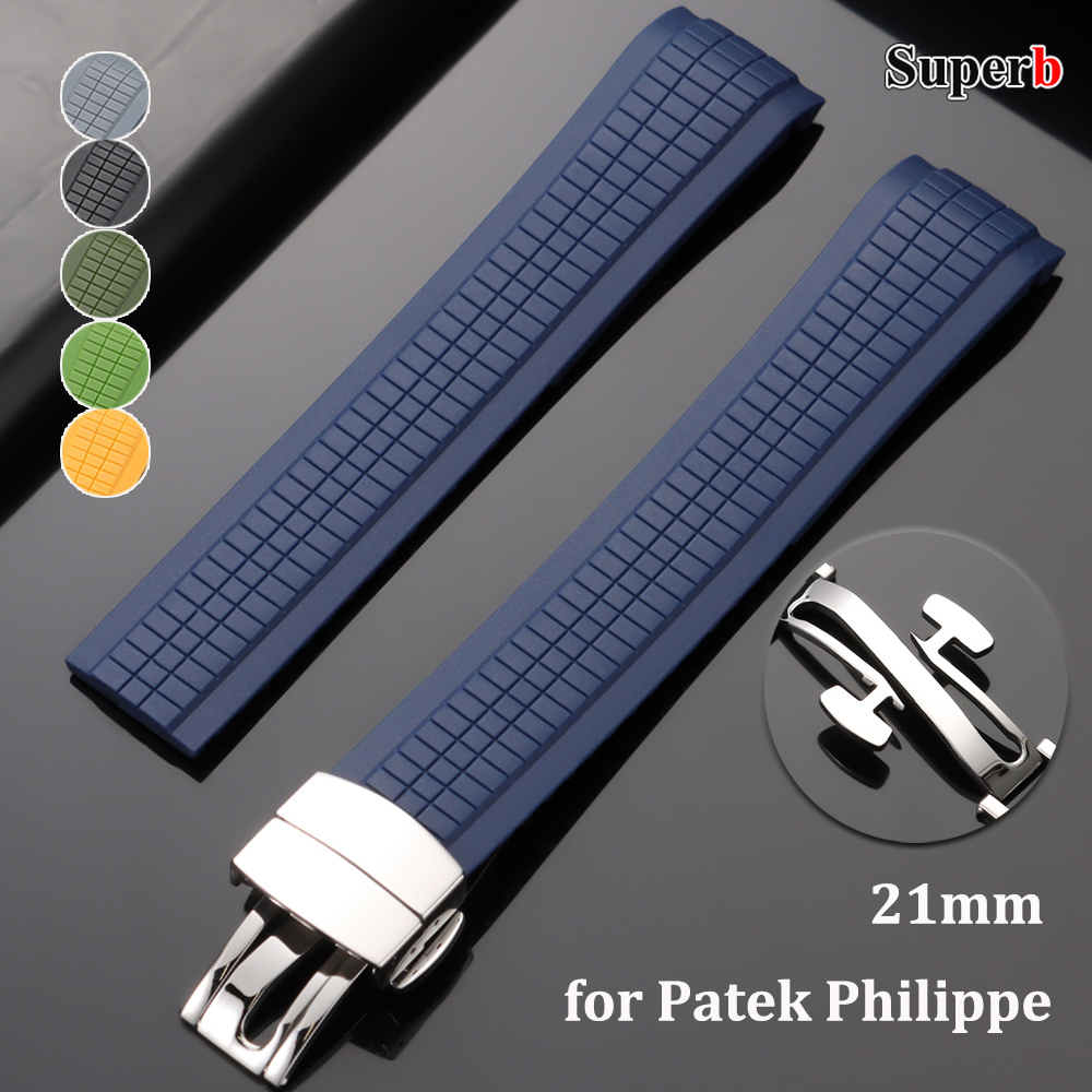 21 mm Silikon-Uhrenarmband für – Patek Philippe Watch Aquanaut Bewertung und Preis