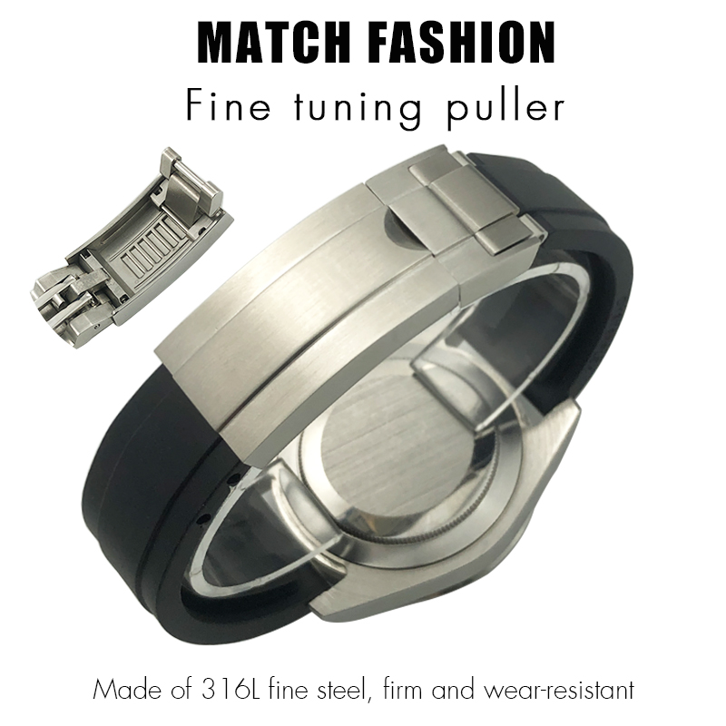 Gummiarmband 18 mm 20 mm 21 mm – Rolex Watch Submariner Bewertung und Preis