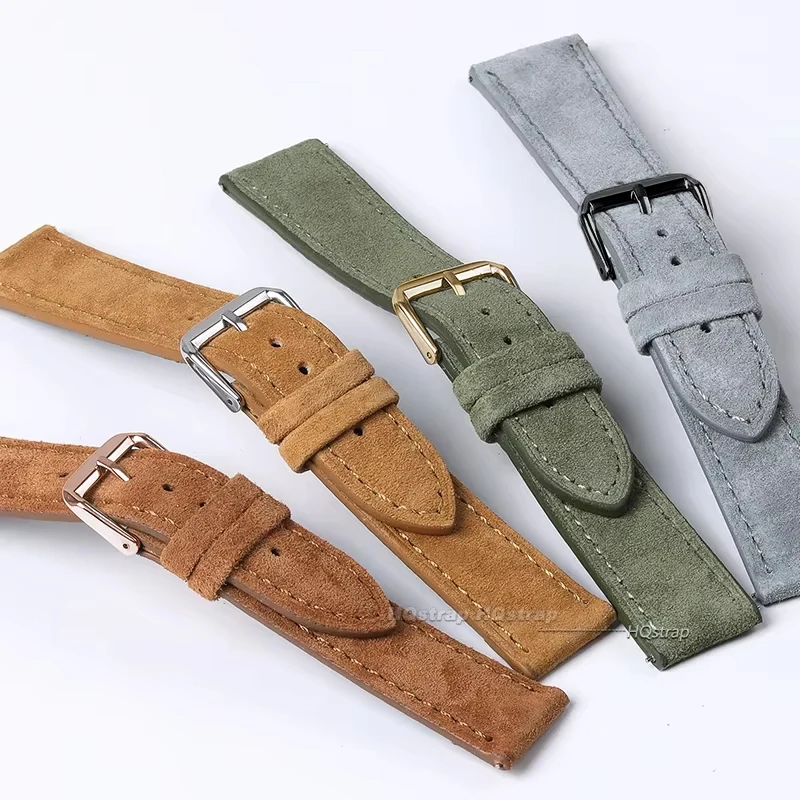 Wildleder Echtleder Armband fü – Suede Strap Watch Bewertung und Preis