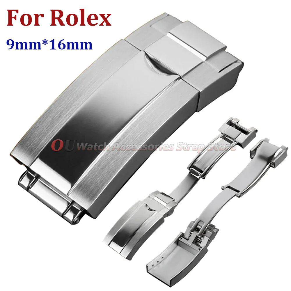 9mmx16mm Edelstahl-Faltschließ – Rolex Watch Submariner Bewertung und Preis